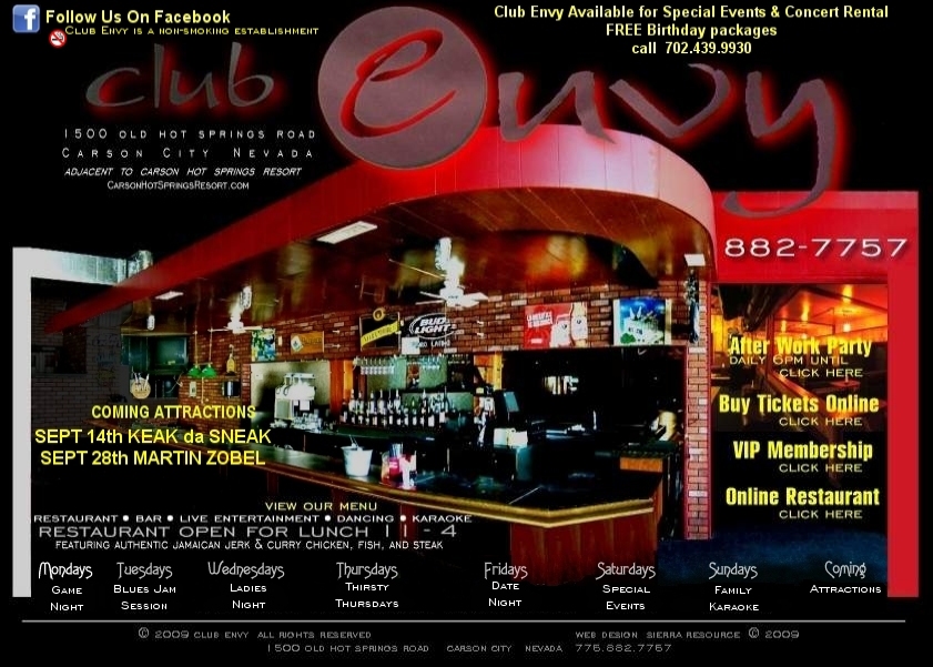 entertainment custom website design Sierra Resource