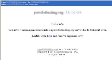 SSL Scam