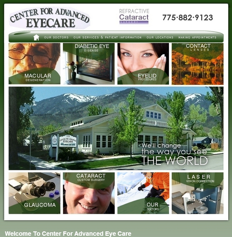 custom website design medical professional