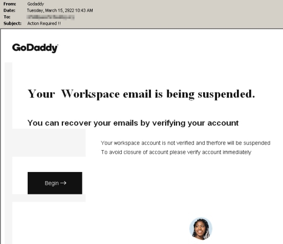 GoDaddy Scam