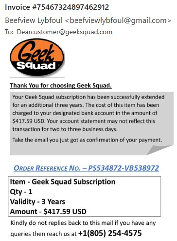 Geek Scam