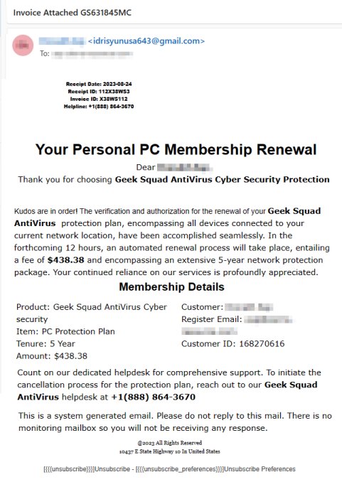 Geek Scam