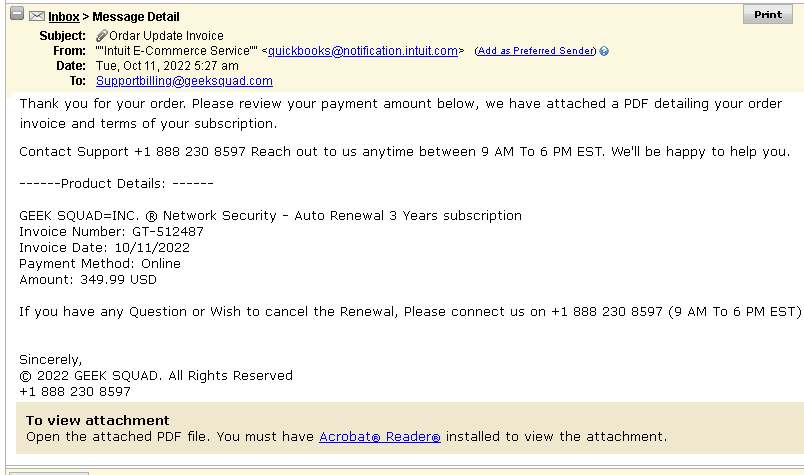 Geek Scam