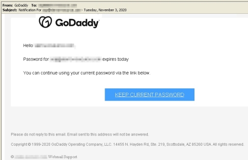 GoDaddy Scam