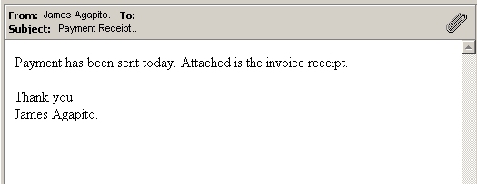 ISO Email Scam