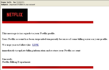 Netflix Scam