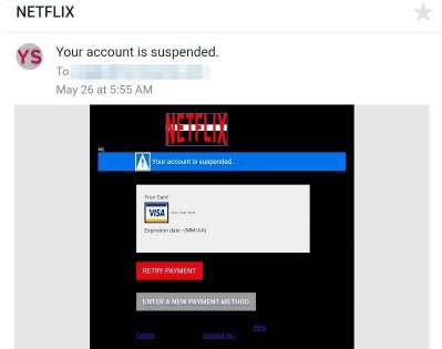 Netflix Scam