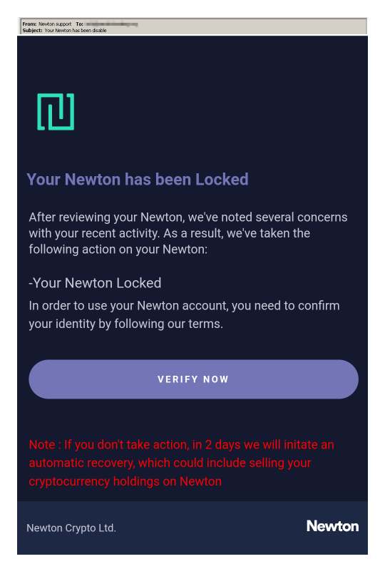 Newton Scam