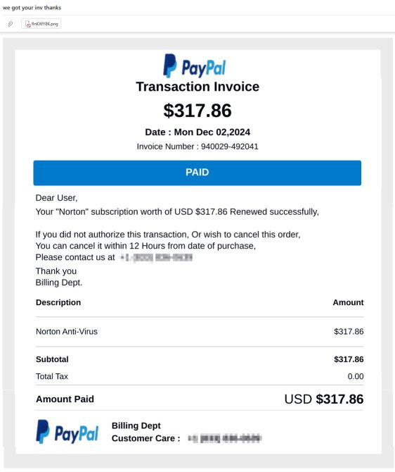 PayPal scam