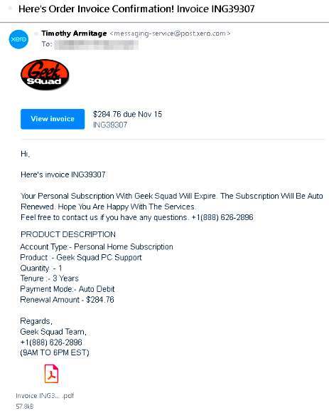 Geek Scam