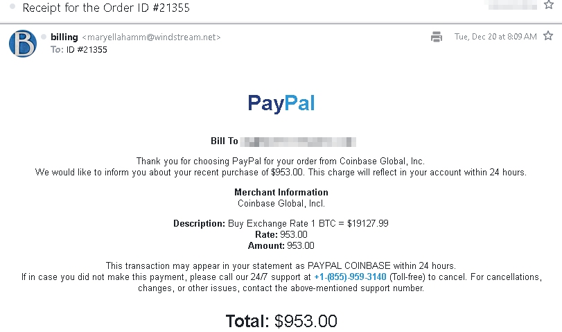 PayPal Scam