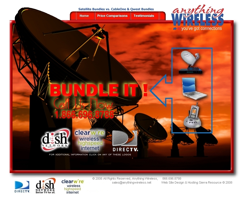 Personal and business Website Design Sierra Resource